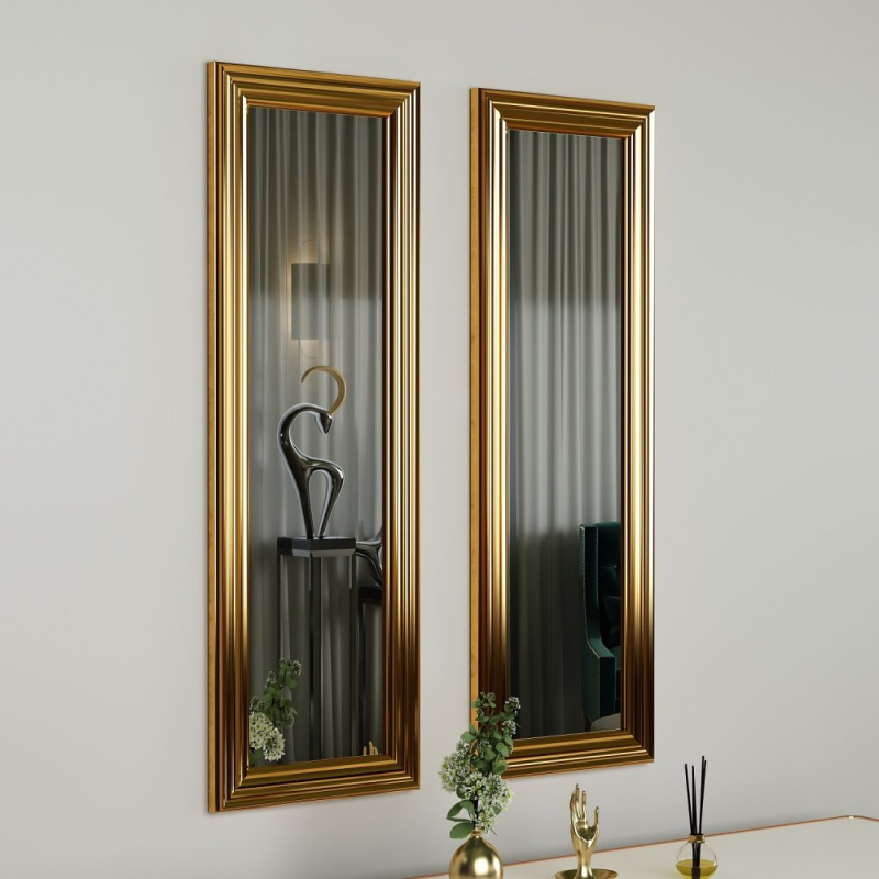 Mirror Set (2 Pieces) Candy - Gold