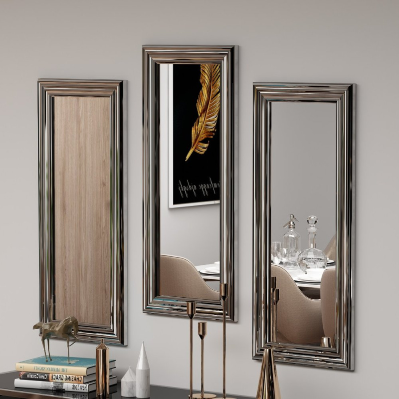 Mirror Set (3 Pieces) Lavia - Silver