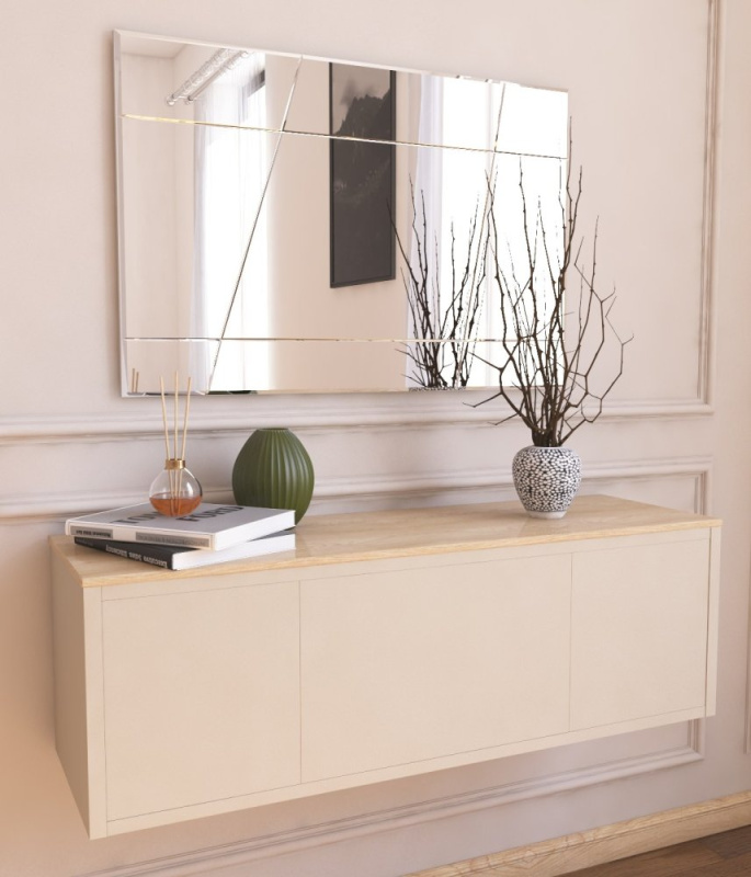 Zrcadlo Akol - White