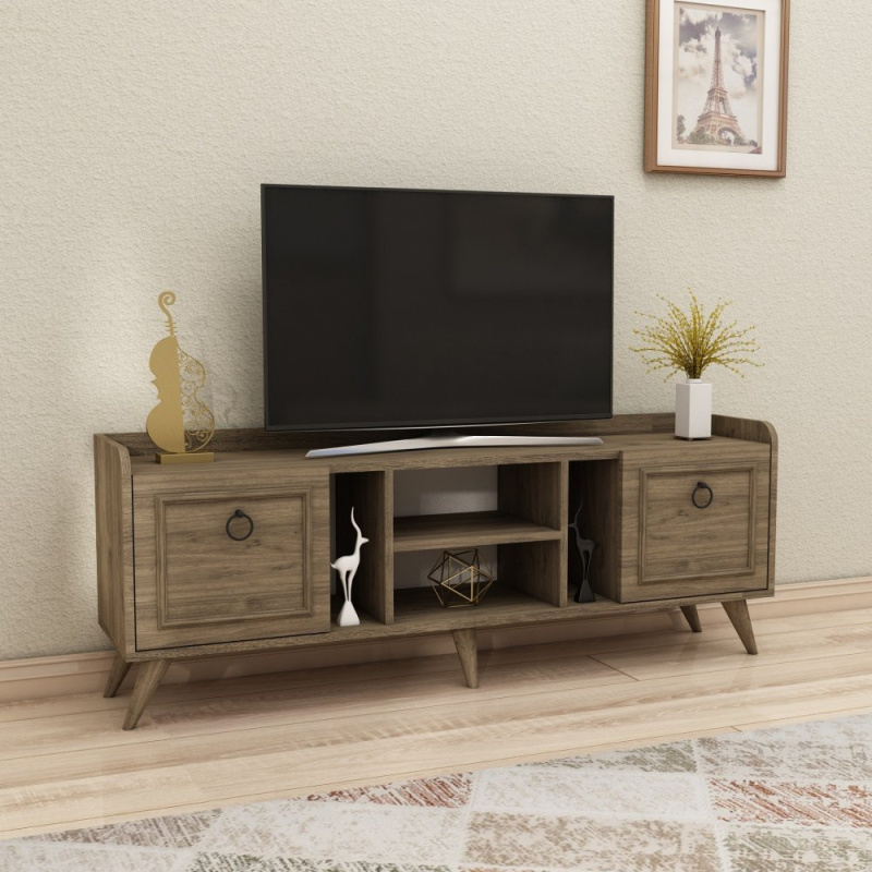 TV stěna / Sestava pod TV Ruby - Walnut