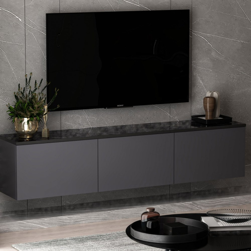 TV stolek Neon - Anthracite