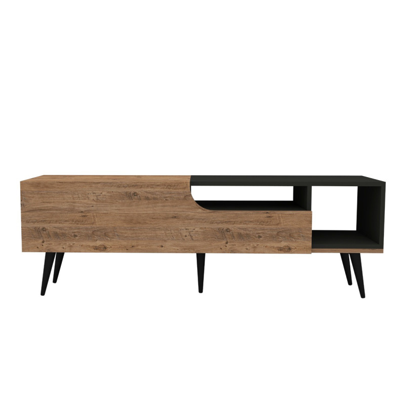 TV stolek Alba - Atlantic Pine, Anthracite