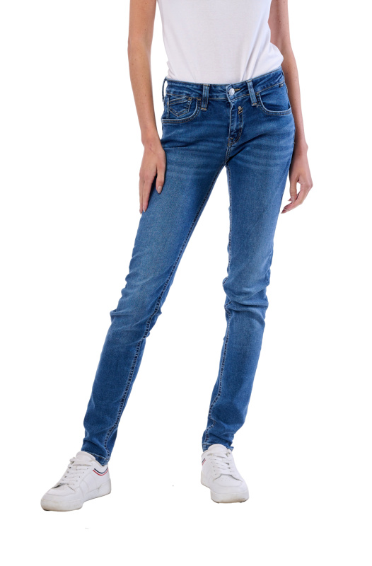 Dámské džíny MAVI Adriana MJ klasicky modré-seprané-27/32