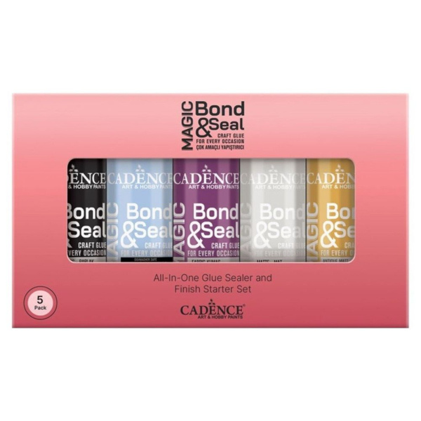 Cadence Lepidlo na decoupage Cadence Magic Bond & Seal, 5 ks