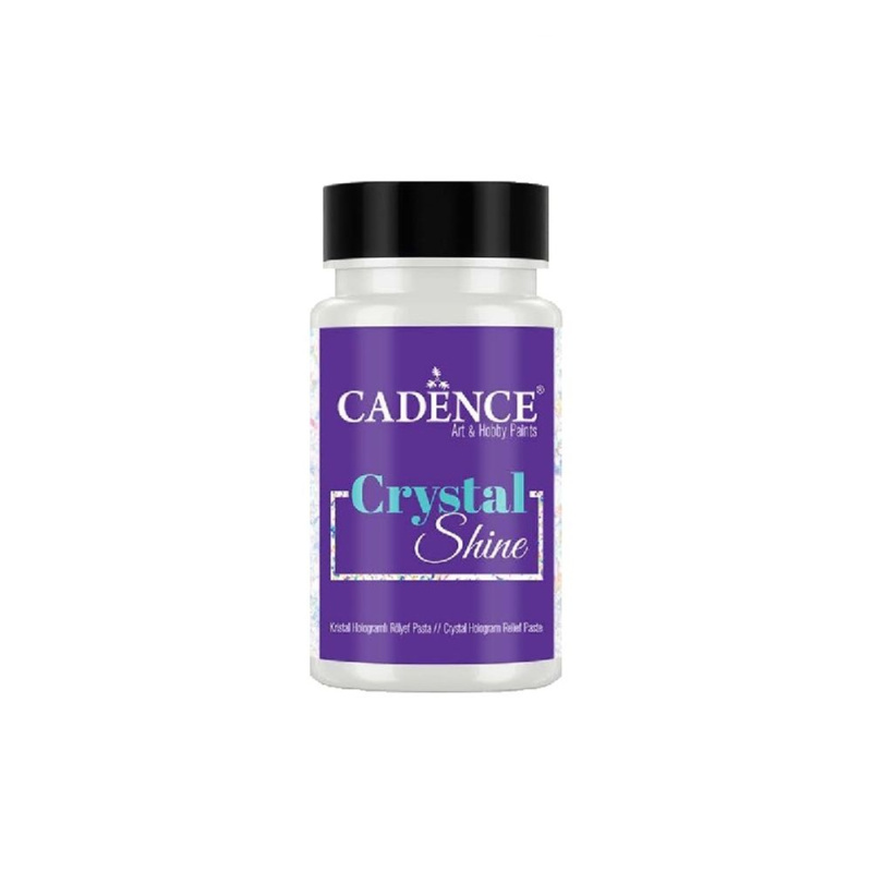 Sněhová strukturovací pasta Cadence Crystal Shine Hologram Relief Paste, 90 ml Aladine