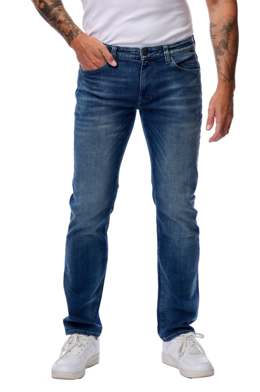 Pánské džíny MAVI Marcus tmavě modré-seprané-33/32