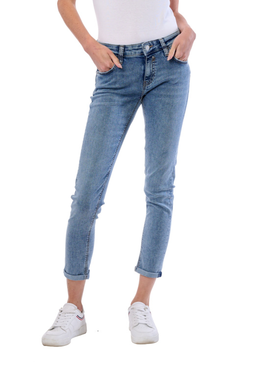 Dámské džíny MAVI Lexy klasicky modré-seprané-30