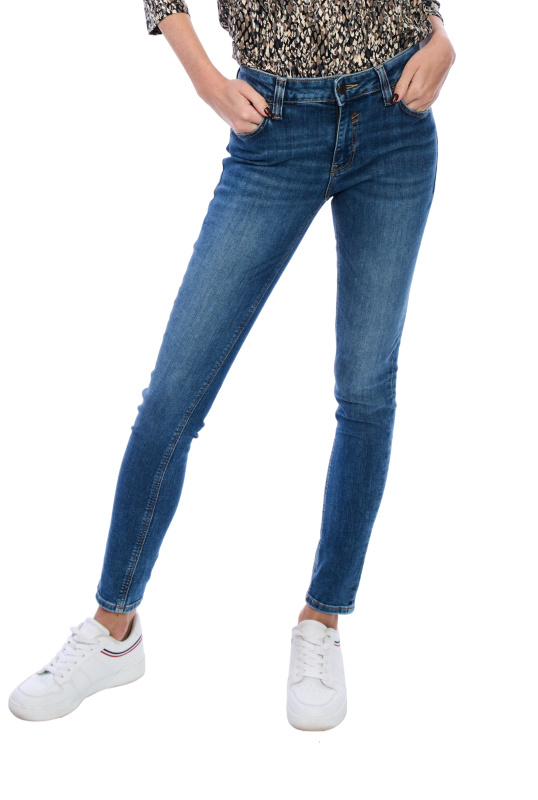 Dámské džíny MAVI Adriana MJ klasicky modré-seprané-29/30