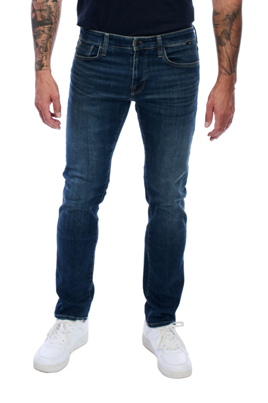 Pánské džíny MAVI Jake tmavě modré-seprané-33/32