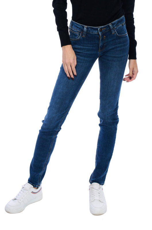 Dámské džíny MAVI Lindy tmavě modré-seprané-26/28
