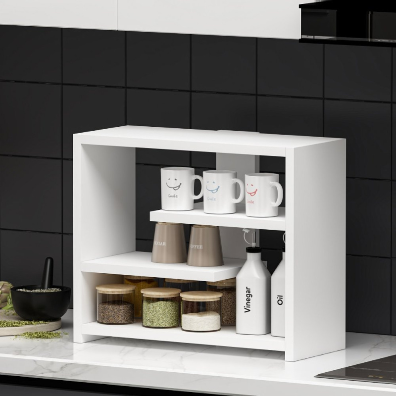 Nástěnná police Gupse - Whıte