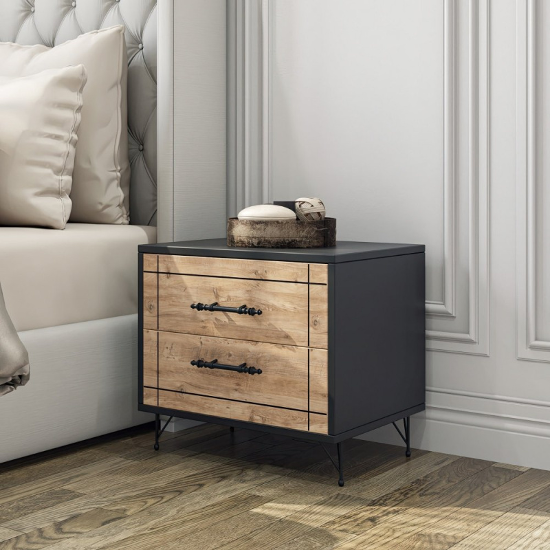 Noční stolek Night - Atlantic Pine