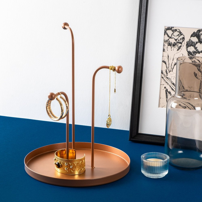 Dekorativní kovový doplněk Leros-A - Copper