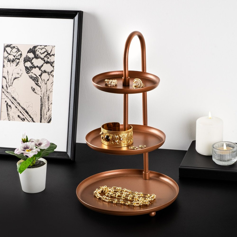 Dekorativní kovový doplněk Kalkı-A - Copper