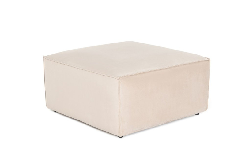 Puf Lora Pouffe - Cream