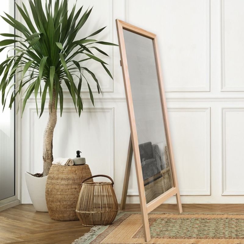 Stojací zrcadlo Cheval - Natural