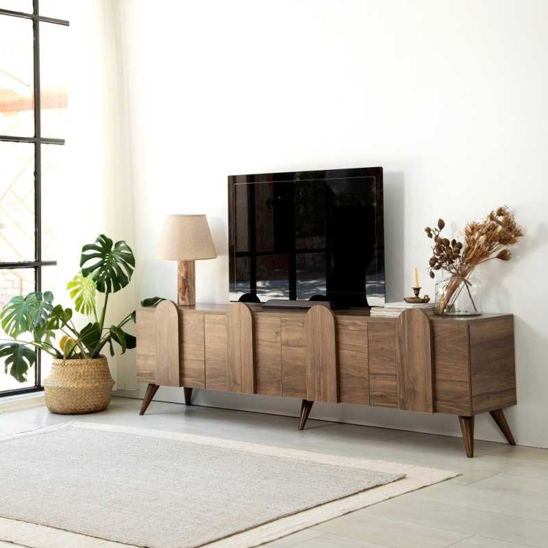 TV stolek New Line - Walnut v2