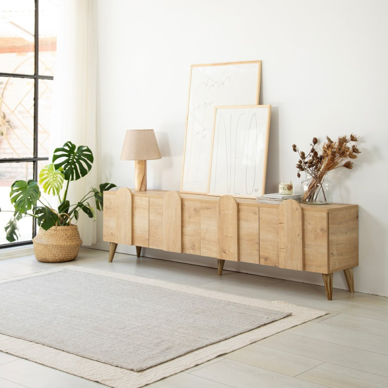 TV stolek New Line - Sapphire Oak v2