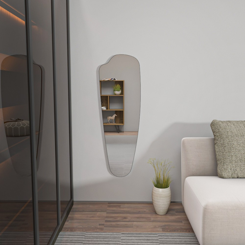 Stojací zrcadlo Reos - Transparent