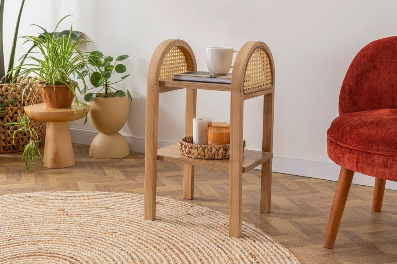Odkládací stolek / Příruční stolek Nala 62 - Natural