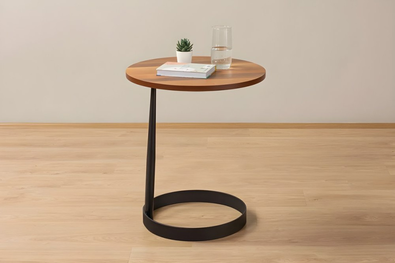 Odkládací stolek / Příruční stolek Callisto - Walnut