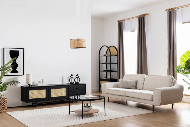 TV stěna / Sestava pod TV Nala 180 - Black