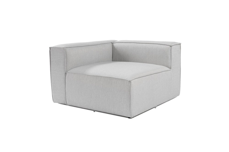 Křeslo / Jednomístná pohovka Fora L1 - Light Grey