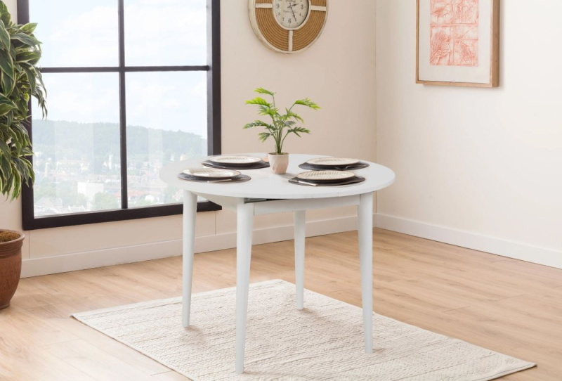 Extendable Dining Table Vina 139 - White
