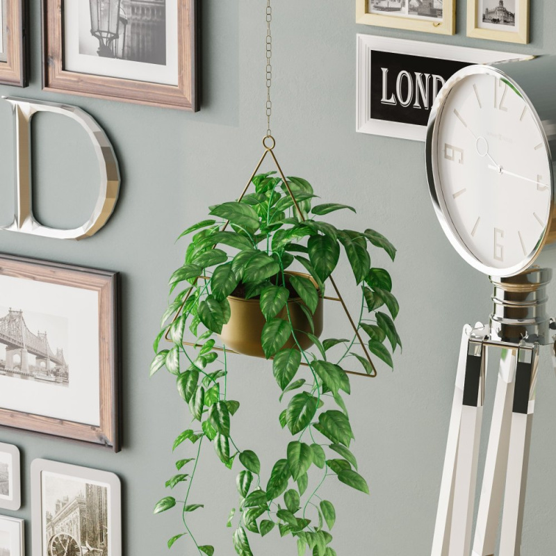 Dekorativní květináč Harpusta - Gold