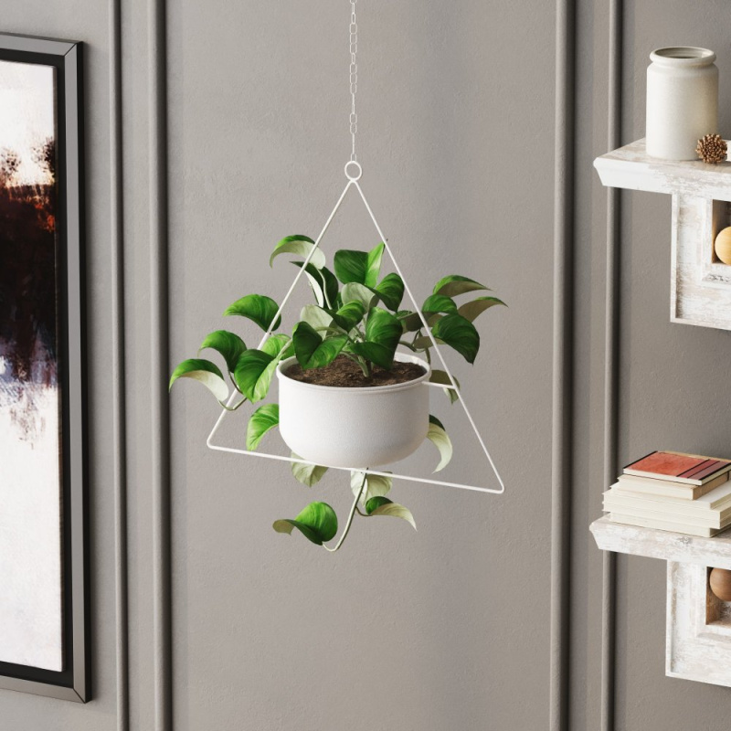 Dekorativní květináč Harpusta - White