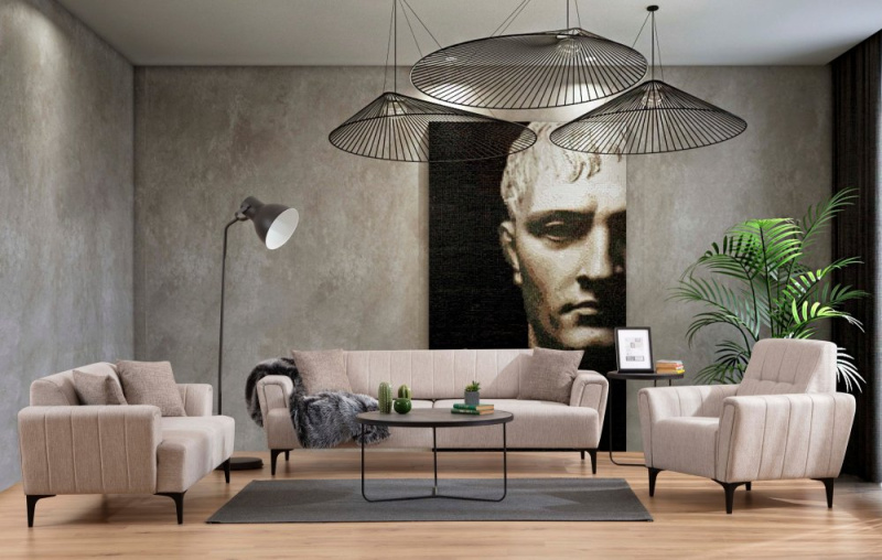 Dvoumístná pohovka Hamlet - Beige