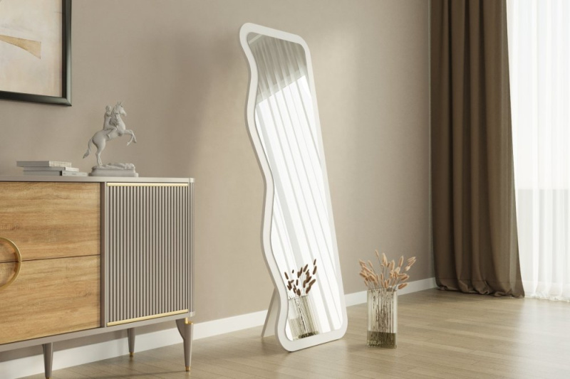 Zrcadlo Asel - White