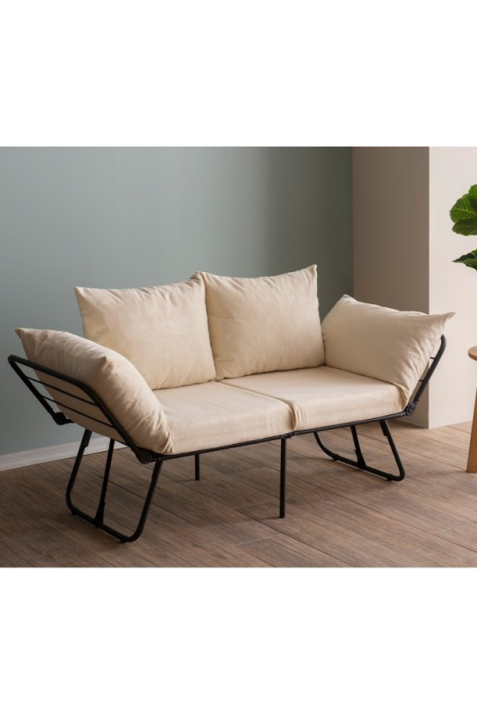 Dvoumístná rozkládací pohovka Viper 2-Seater - Light Cream