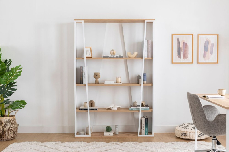 Knihovna Lissa Bookshelf - White
