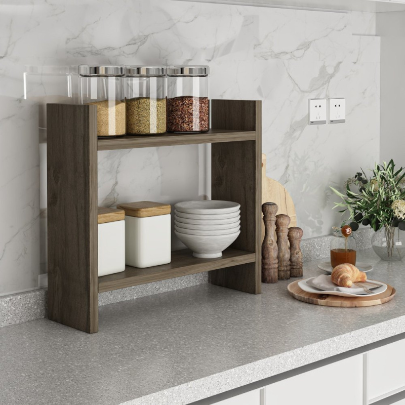 Kuchyňská police Denver - Walnut