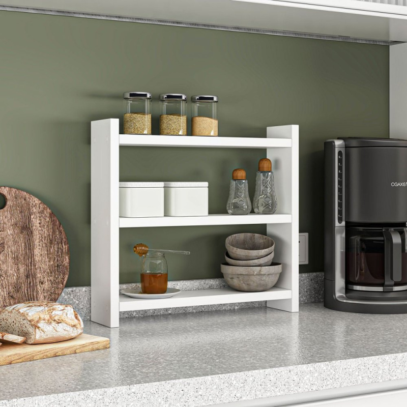 Kuchyňská police Cosmic - White