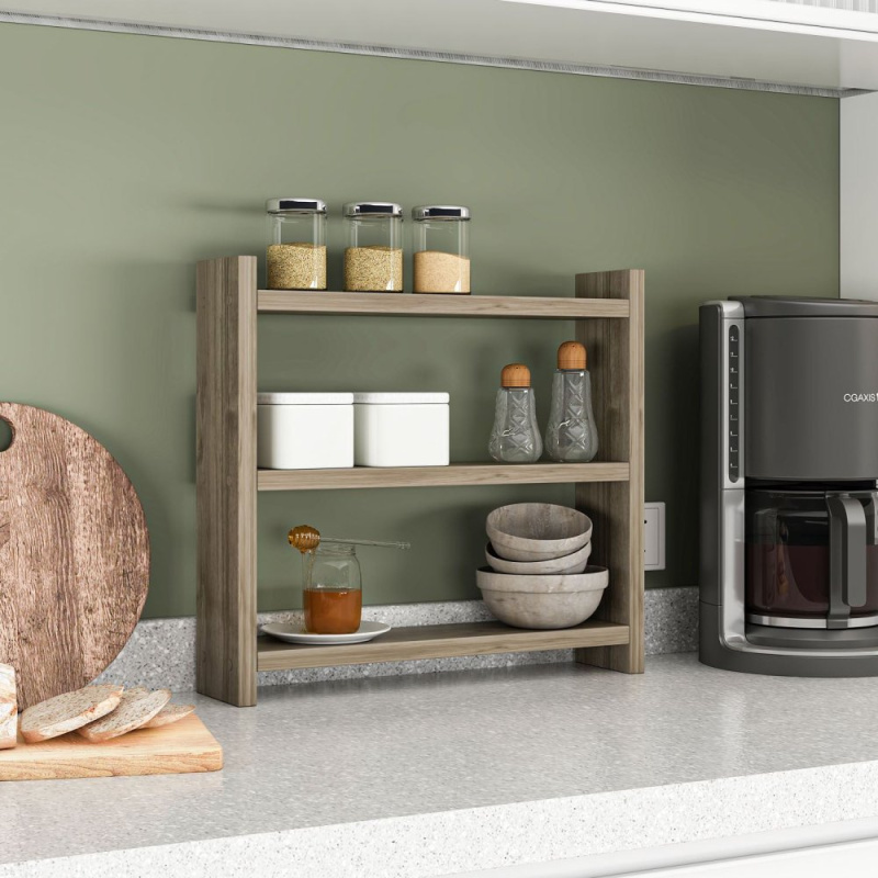 Kuchyňská police Cosmic - Walnut