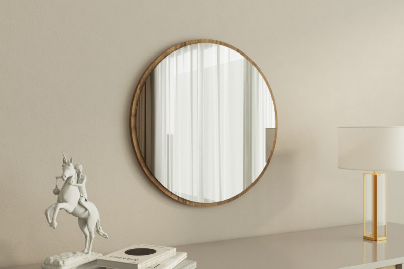 Zrcadlo Ozze - Walnut