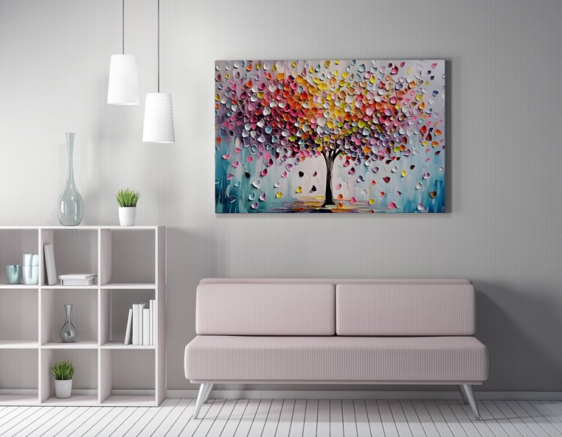 Dekorativní obraz na plátně WY347 (50 x 70)