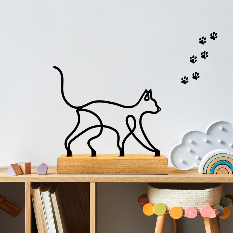 Dekorativní předmět Meow - Black