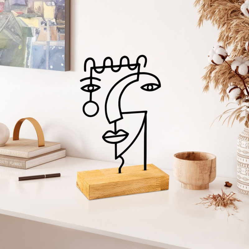 Dekorativní předmět Fall - Black