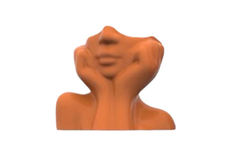 Vase Iskandinav Layd - Orange