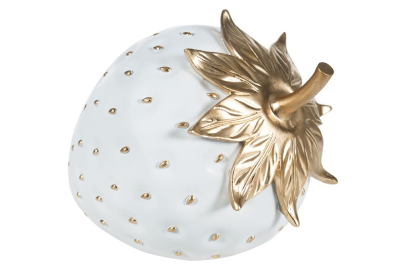 Dekorativní předmět Çilek Big - White, Gold