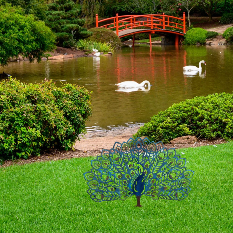 Zahradní dekorace Peacock v2