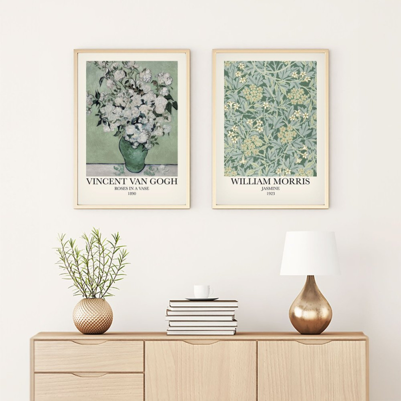 Dekorativní rámovaný obraz z MDF (2 kusy) Huhu277 - 50 x 70