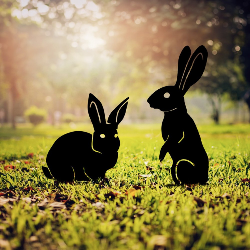 Decorative Garden Object Set (2 Pieces) RaAbbits 01