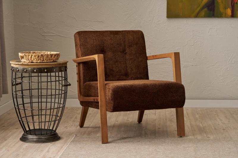 Křeslo ušák Kemer - Brown