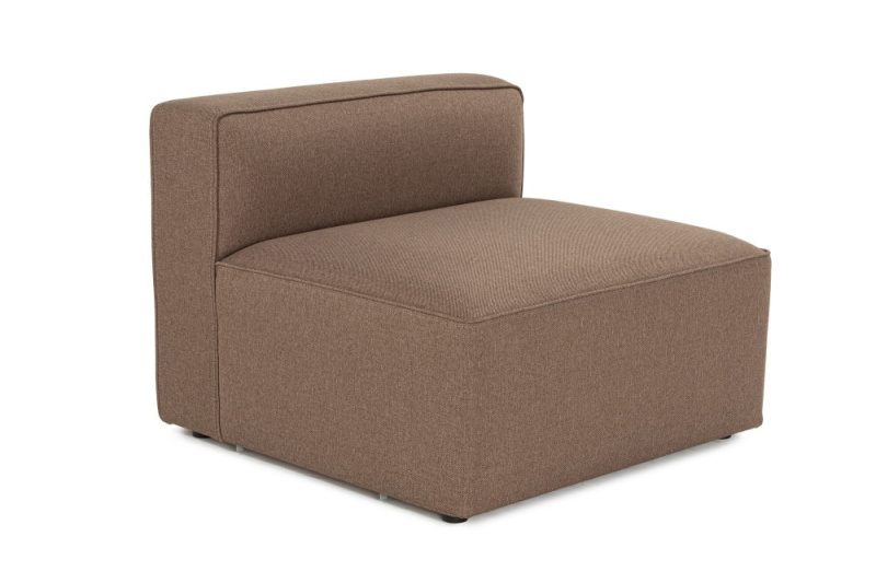 Křeslo / Jednomístná pohovka Mora XL O1 - Brown