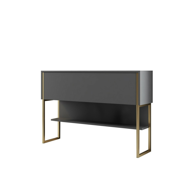 Komoda Luxe - Gold, Anthracite