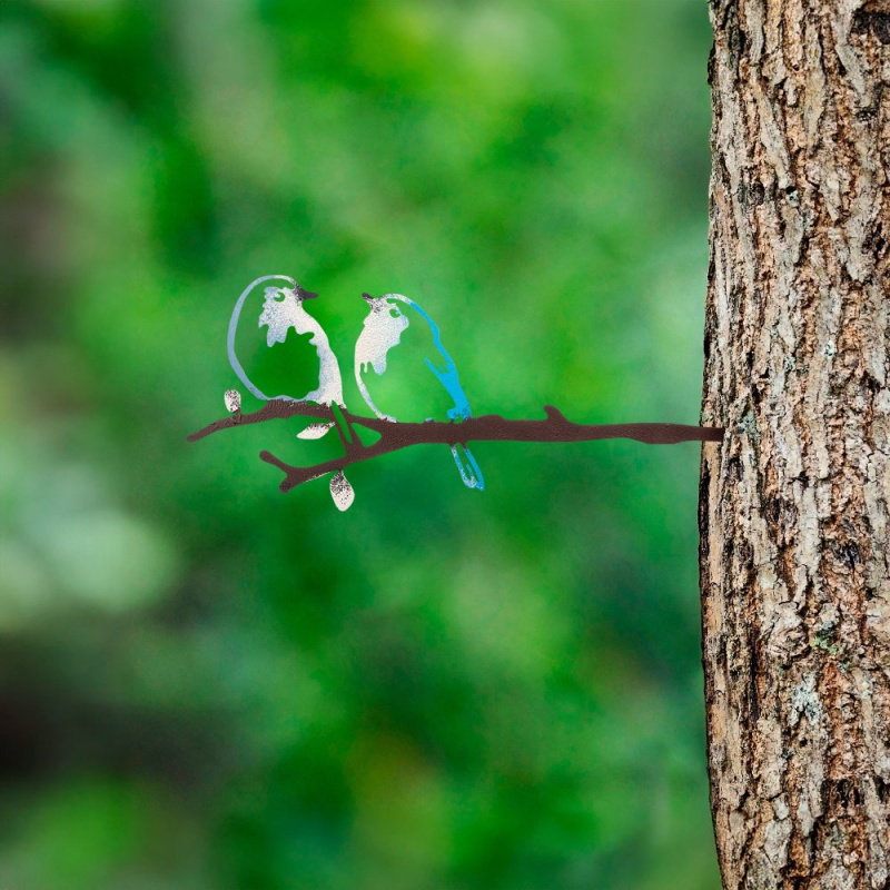 Zahradní dekorace Bird on the branch 26